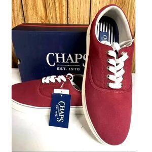Canvas Lace Up Sneakers . Size: 12 . Chaps . New in Box